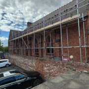 Advanced Scaffolding Services church roofing scaffolding