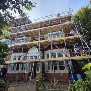 Advanced Scaffolding Services full house scaffolding
