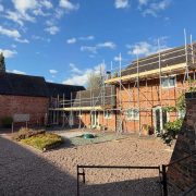 Advanced Scaffolding Services country house scaffold