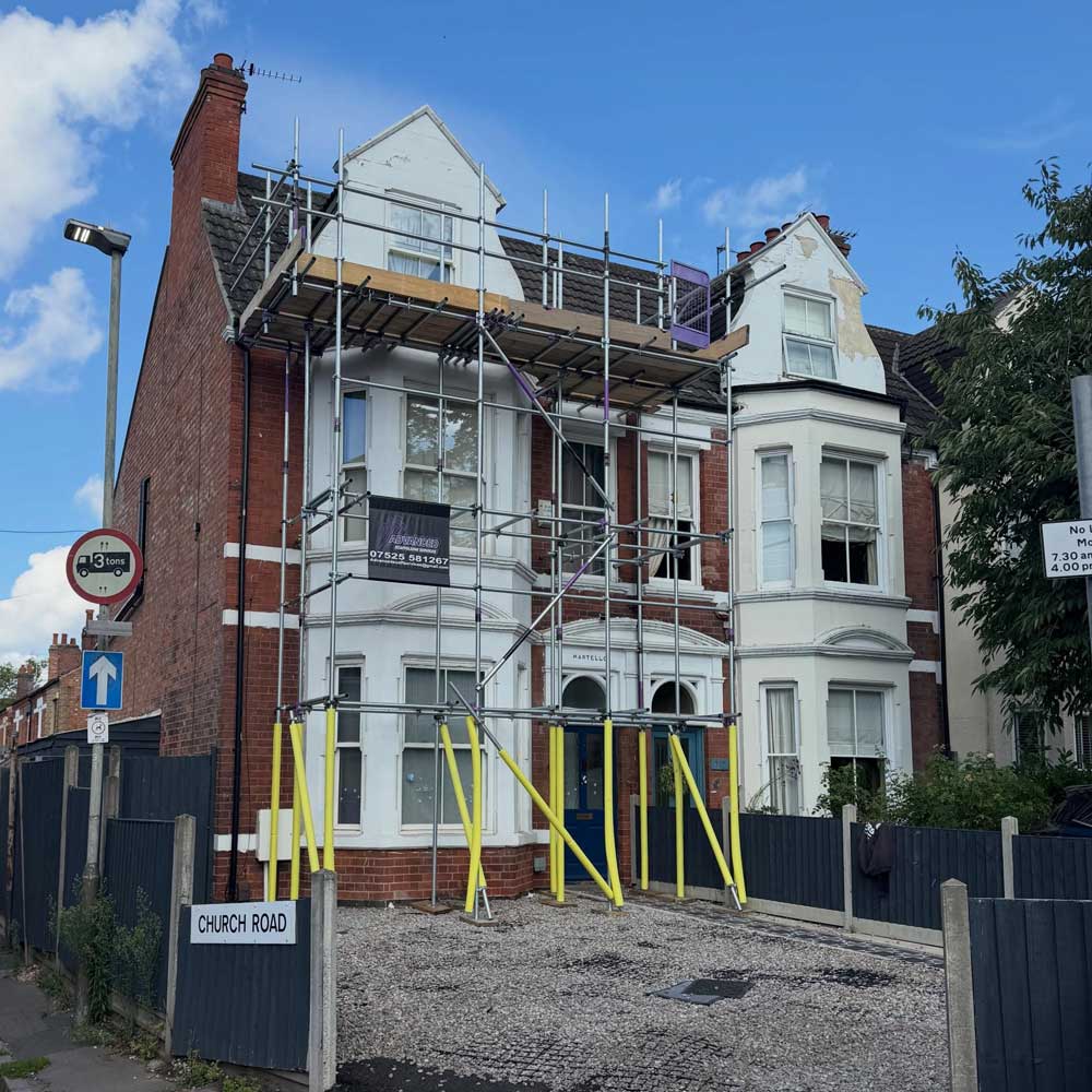 Advanced Scaffolding Services domestic scaffold church road